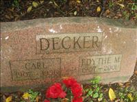 Decker, Carl and Edythe M.